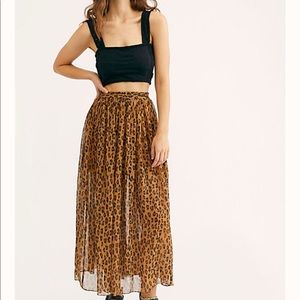 Free People Lydia Maxi Skirt